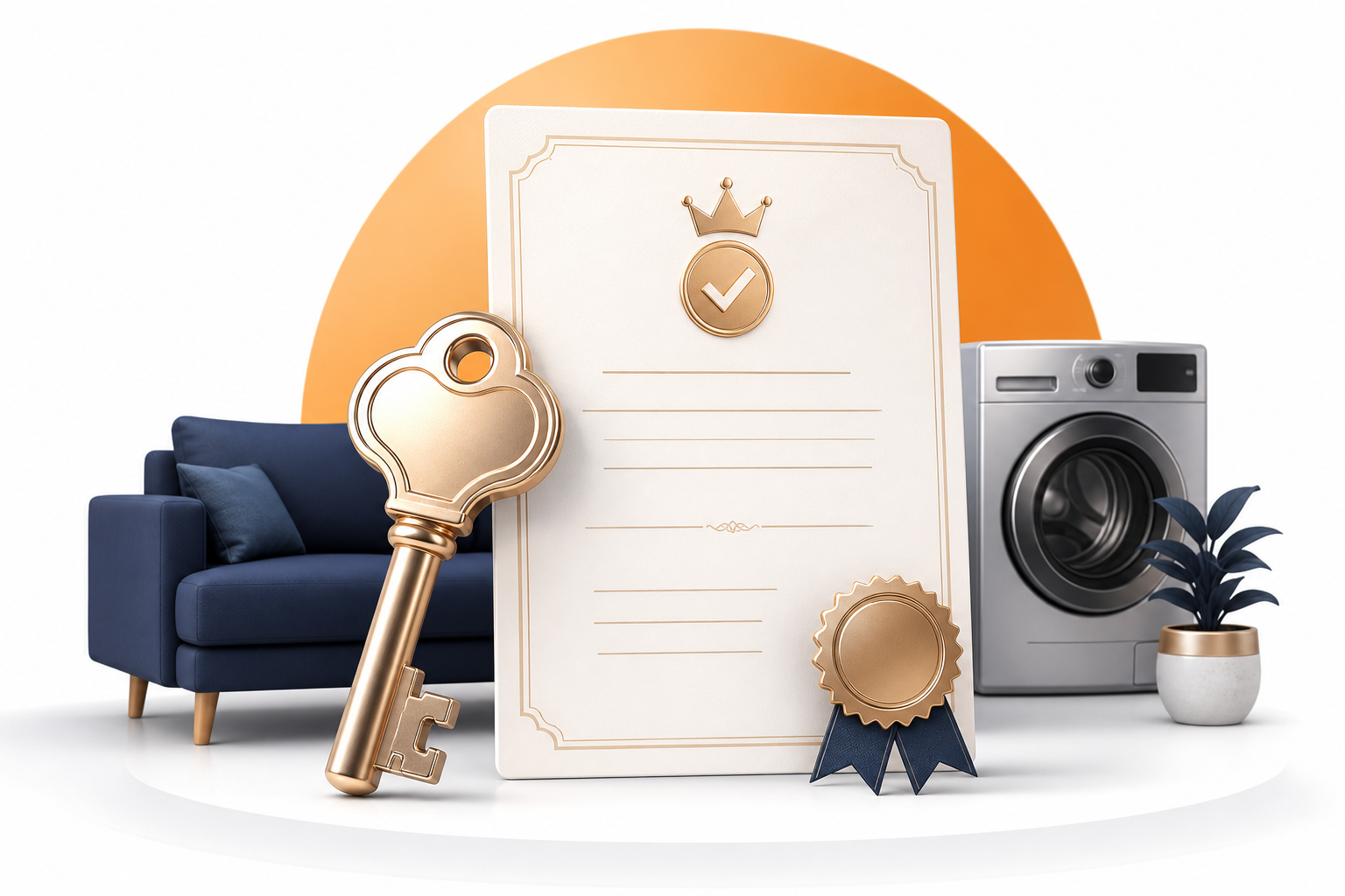 Ownership certificate after rental term